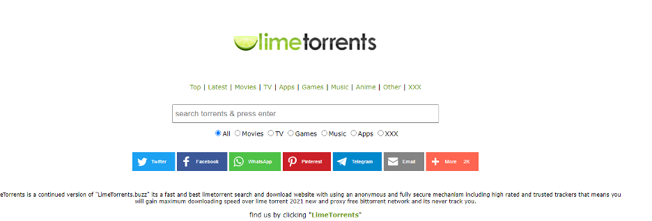 7 LimeTorrents Alternatives and Proxy Sites (Tested)