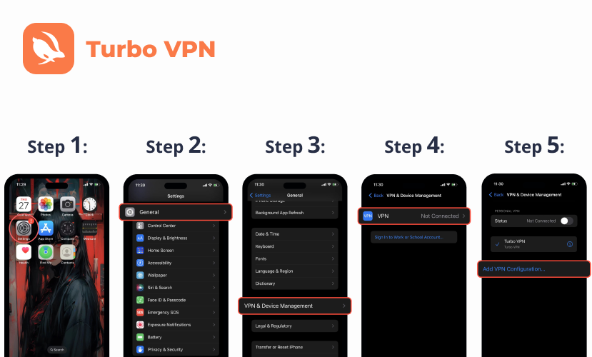 Setting up a VPN on your iPhone
