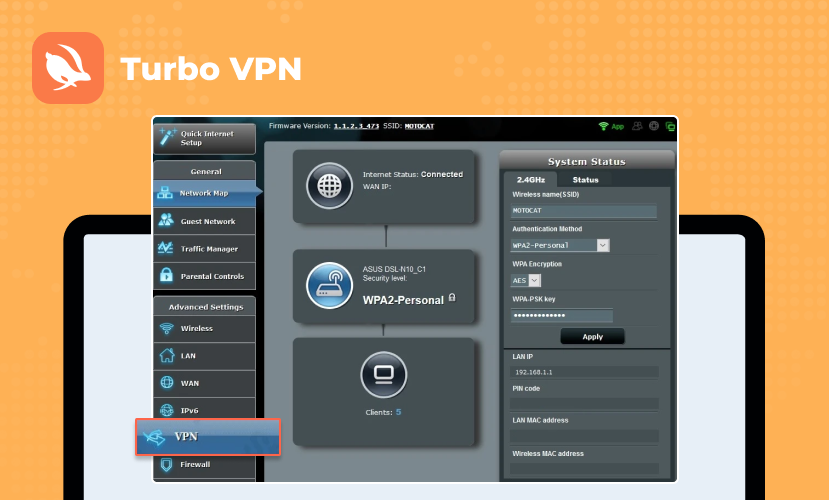 Accessing Your Router Settings and Configuring for VPN Usage