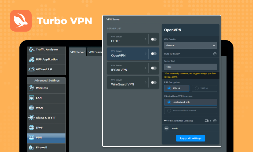 Navigating the VPN Section in Router Settings