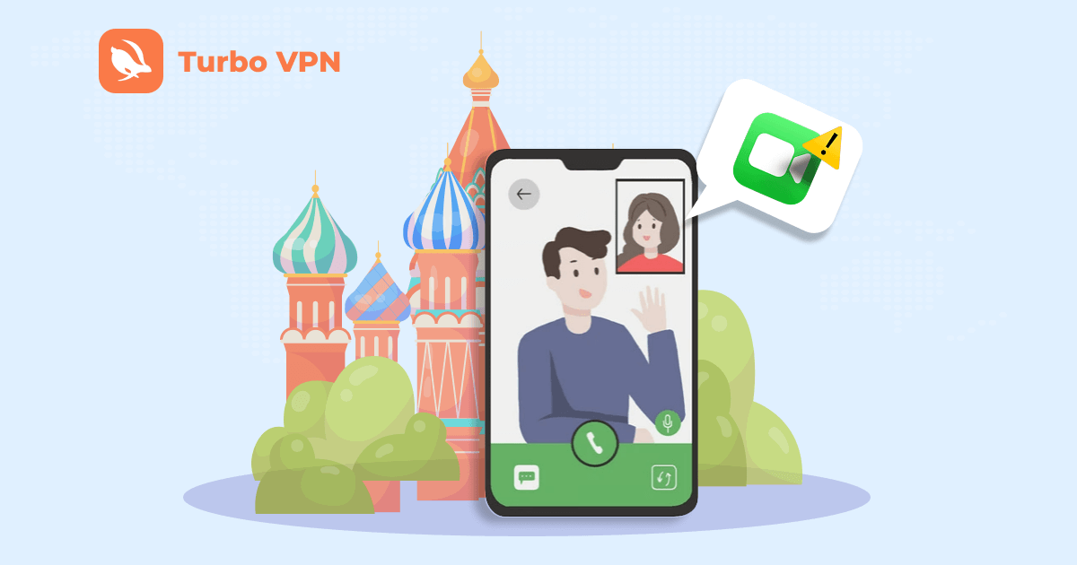 Россия блокирует FaceTime: как Turbo VPN помогает оставаться на связи