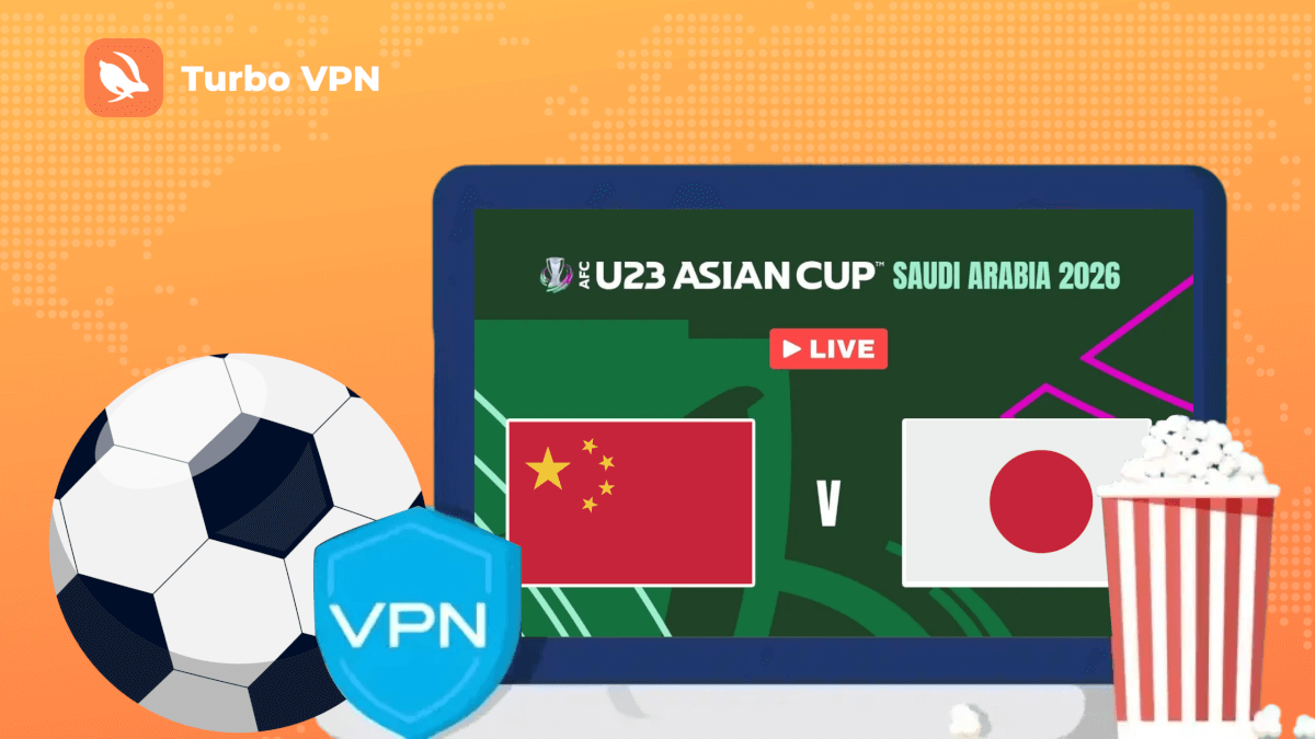 2026 AFC U23アジアカップ:Turbo VPNでどこからでも無料でライブ観戦する方法